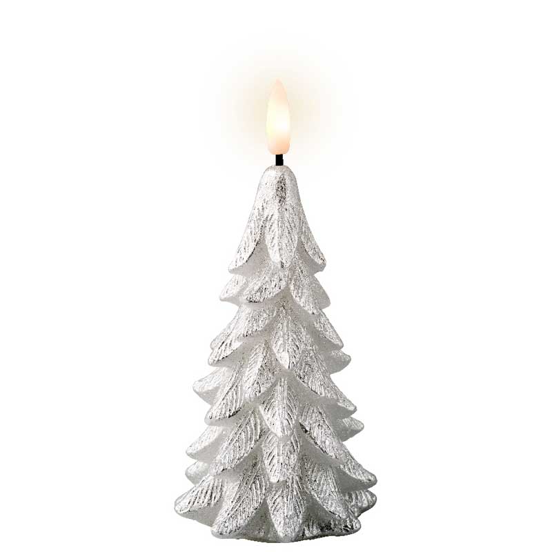 Lumineo Silver LED Tree Candle image 0