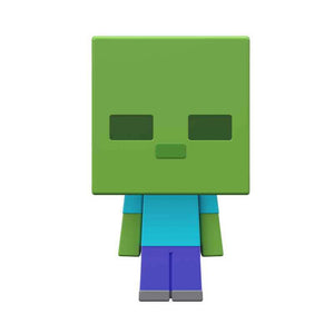 Minecraft Mob Head Mini Action Figure Zombie image 0