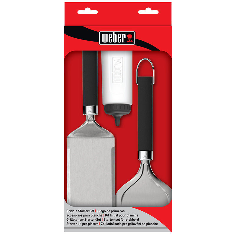 Weber 3 Piece Griddle Starter Set image 0