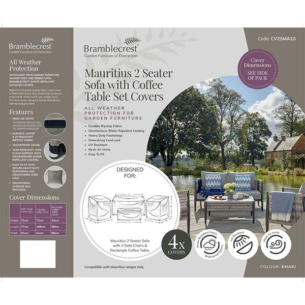 Bramblecrest Covers for Mauritius Garden Lounge Set image 1