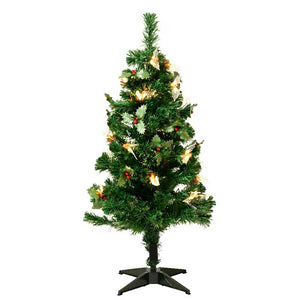 Everlands Fibre Optic Durham Pre-Lit Christmas Tree - 5ft image 0