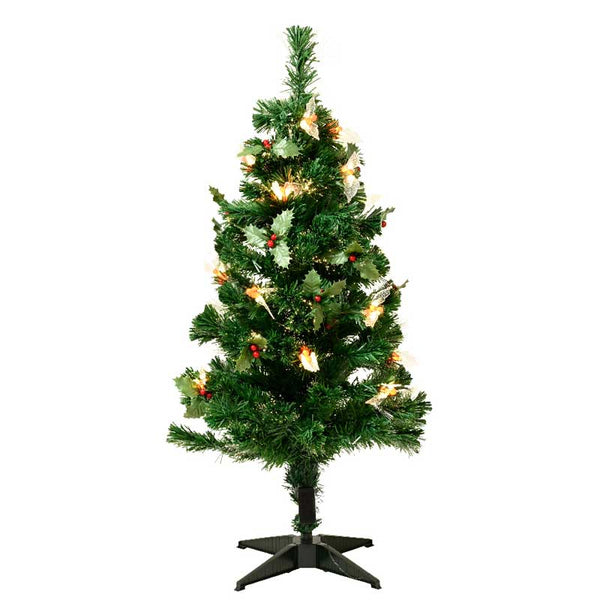 Everlands Fibre Optic Durham Pre-Lit Christmas Tree - 5ft image 0