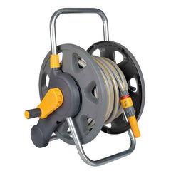 Hozelock Assembled 2-in-1 Hose Reel with hose & nozzle (25m) image 0