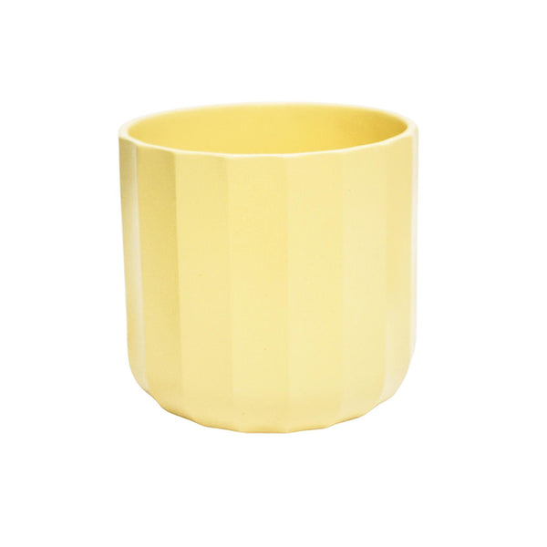 Ivyline Positano Geo Indoor Planter Range - Lemon, 12cm image
