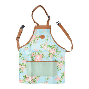 Esschert Design Rose Print Jute Gardening Apron