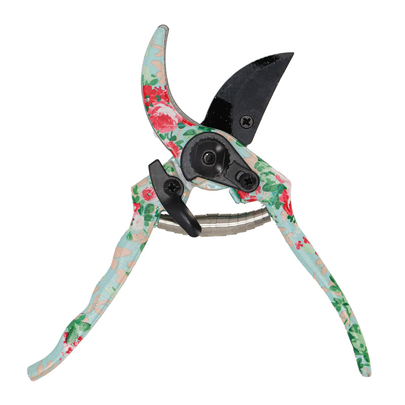 Esschert Design Rose Print Bypass Pruner