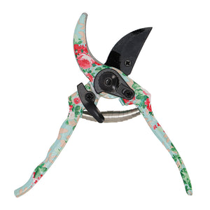Esschert Design Rose Print Bypass Pruner