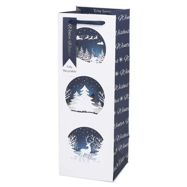 Tom Smith Winter Wonderland Bottle Bag image 0