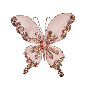 Premier Pink Velvet Butterfly image 0