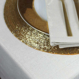 Peggy Wilkins Orion Tablecloth - Champagne image 1