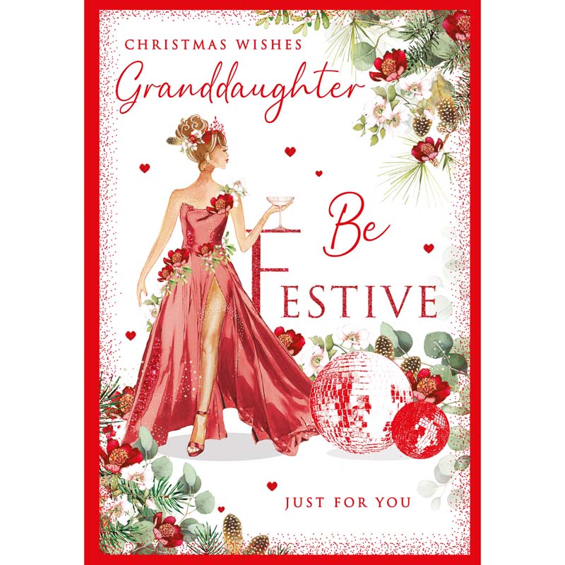 Nigel Quiney Fabulous Lady Christmas Card image 0