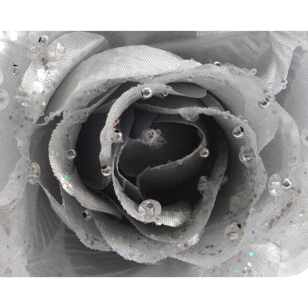 Everlands Silver Rose Clip image 1