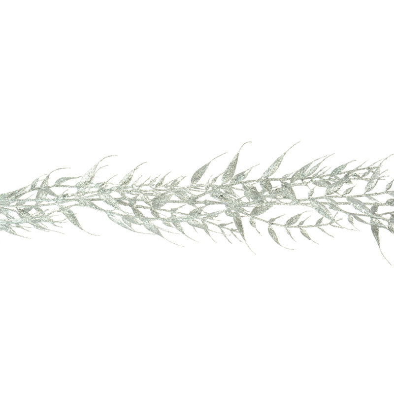 Floralsilk Silver Leaf Garland image 0