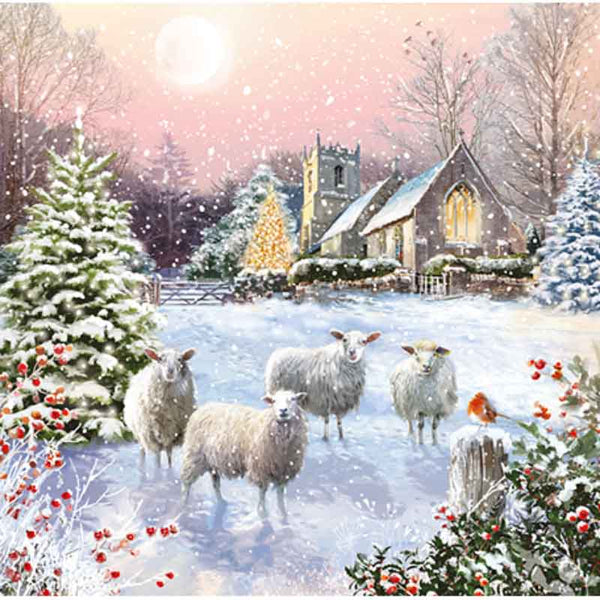 Ling Design Large Deluxe Cards - Winter Gatherings (Pack of 12) image 2