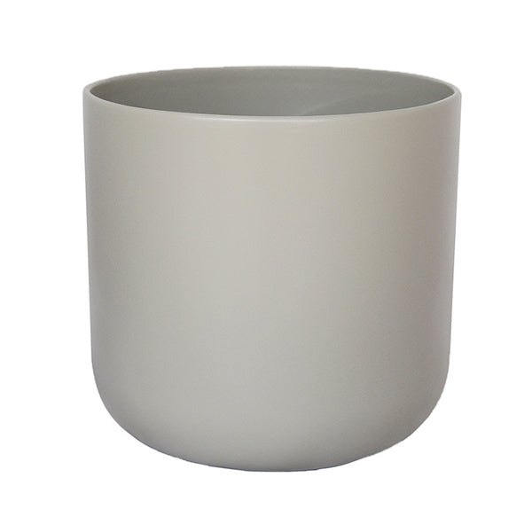 Ivyline Lisbon Indoor Planter Range - Light Grey, 11.5cm image