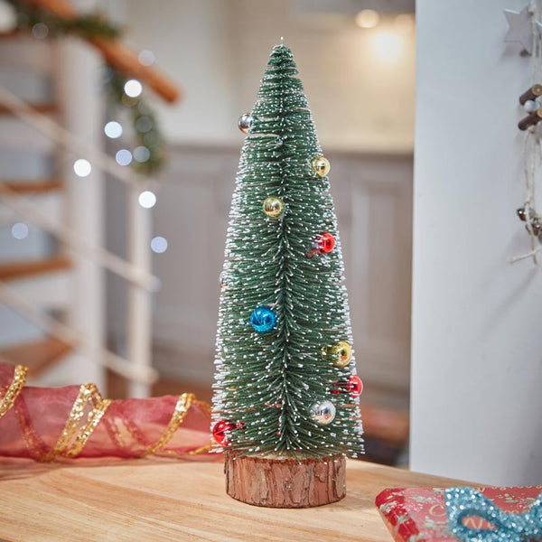 Three Kings Bauble Frosted Fir Tree image 4