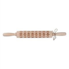 Gisela Graham Gingerbread Men Rolling Pin image 0
