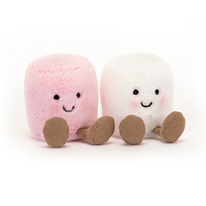 Jellycat Amuseables Pink & White Marshmallows image 0