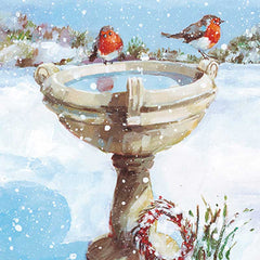 Ling Design Charity Christmas Cards - Taking a Bath (Pack of 6) image 0