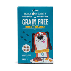 Zoon Hale & Hearty Duck & Orange dog biscuits image 0