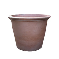 Rustic Hat Terracotta Pot Small (D34cm x H26cm) image 0