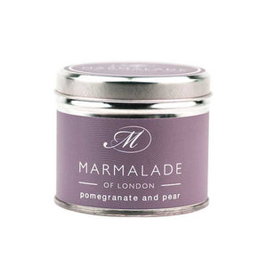 Marmalade Pomegranate & Pear Tin Candle image 0