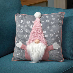 Three Kings Super Furry Pink Gonk Cushion image 0
