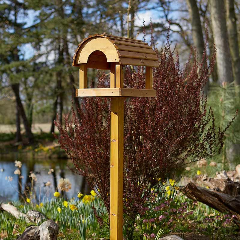 Tom Chambers Vermont Barn Handcrafted Bird Table image 0