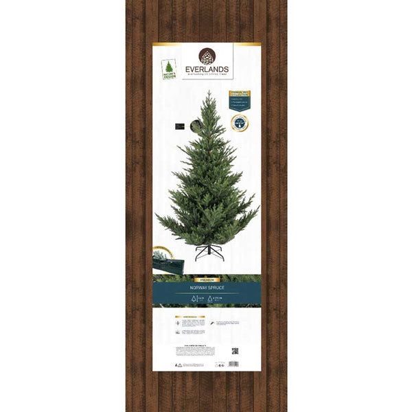 Everlands Norway Spruce Artificial Christmas Tree - 8ft image 3