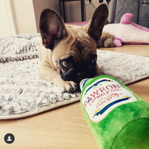 CatwalkDog Pawroni Beer Bottle Tough Dog Toy image 2