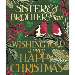 Woodmansterne Sister & Brother-in-law Christmas Card image 0