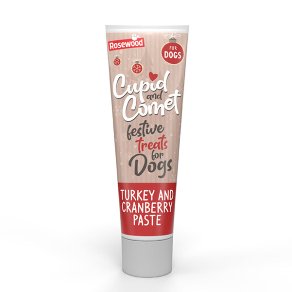 Cupid & Comet Xmas Lickmat With Turkey & Cranberry Paste image 2