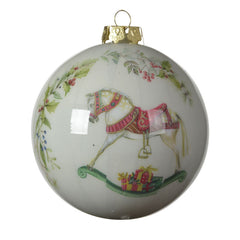 Decoris Foam Rocking Horse Bauble image 0
