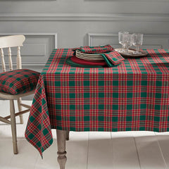 Walton & Co Festive Tartan Tablecloth image 0