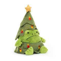 Jellycat Christmas Tree Ricky Rain Frog image 0