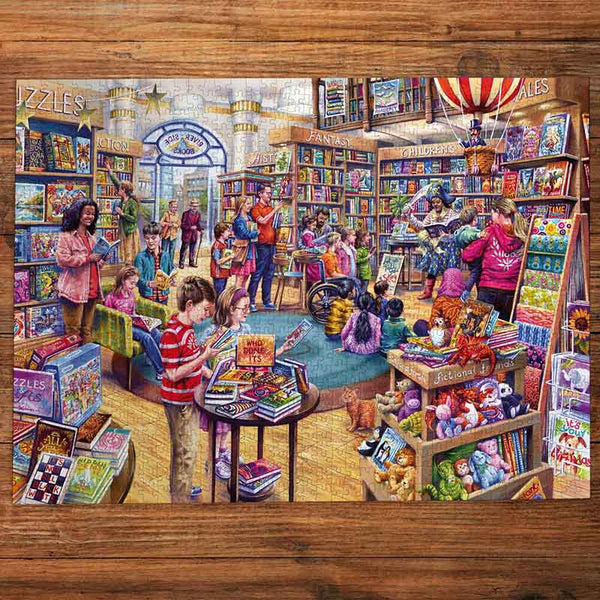 Gibsons Page Turners 1000 Piece Puzzle image 1