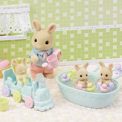 Sylvanian Families Triplets Baby Bathtime Set image 0