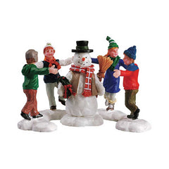 Lemax Ring Around The Snowman (Set of 3) image 0