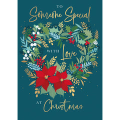 Words N Wishes Heart Shaped Christmas Card image 0