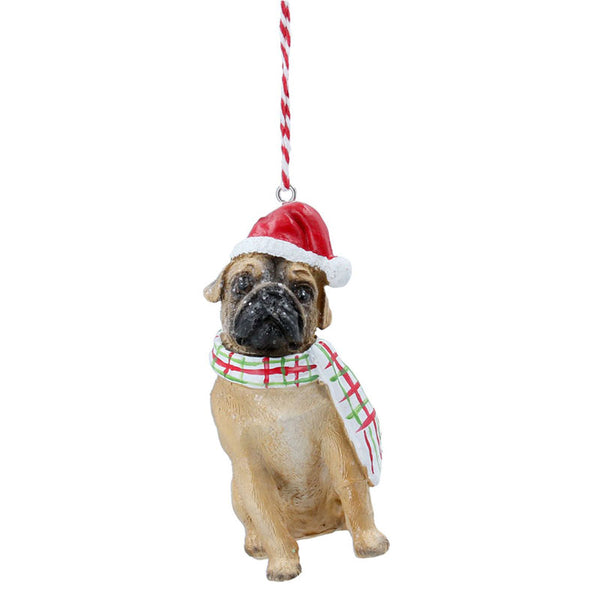 Gisela Graham Resin Christmas Dog (Assorted Designs) image 4