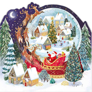 Ling Design Large Premium Die Cut Christmas Cards - It's Christmas (Pack of 10) image 0
