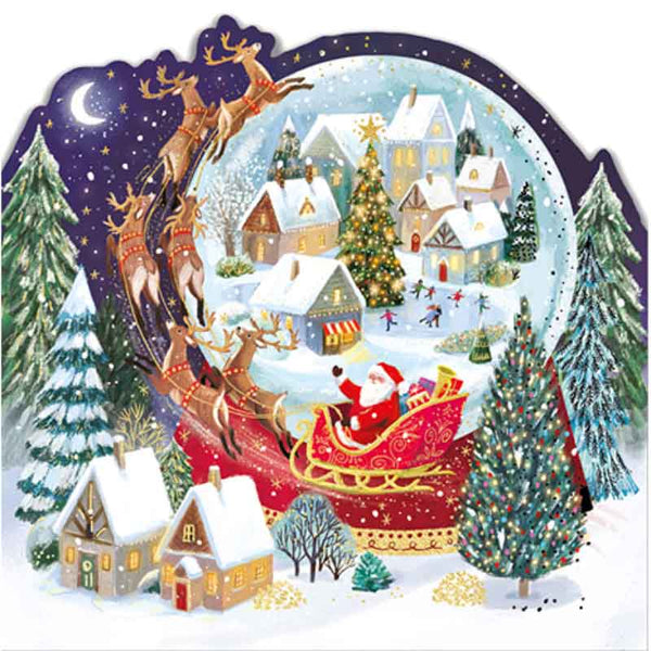 Ling Design Large Premium Die Cut Christmas Cards - It's Christmas (Pack of 10) image 0