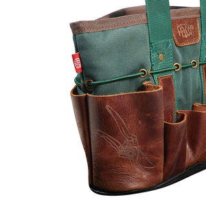 FELCO Model 482 Green Gardening Bag Studio Image Pocket detailing