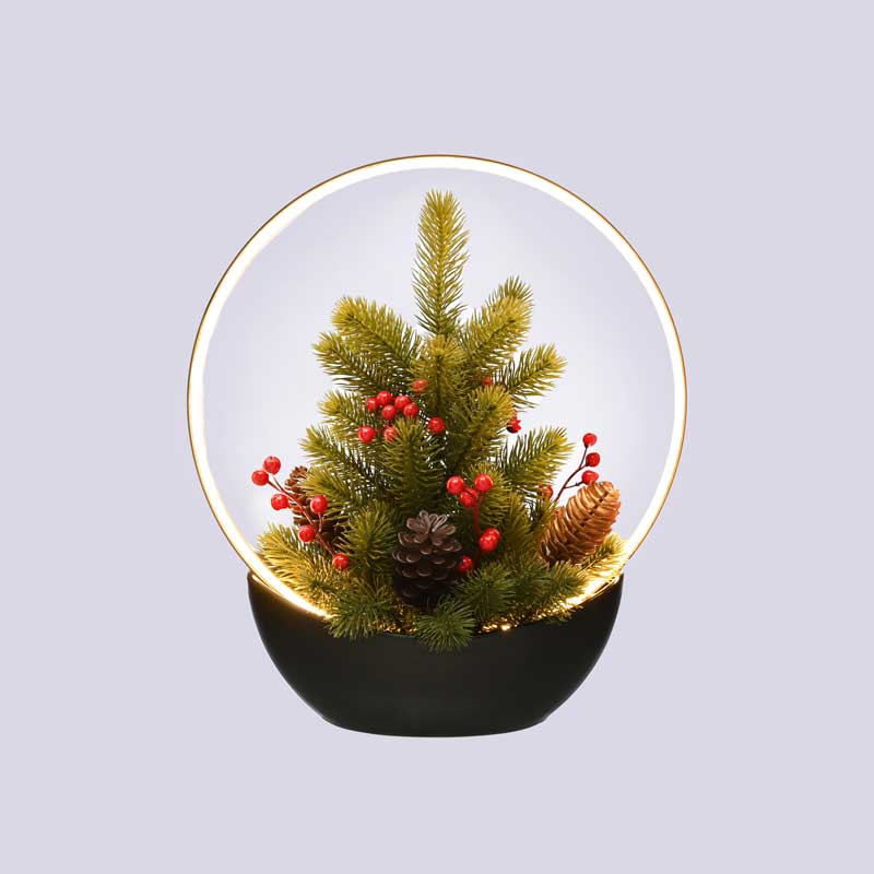 Festive Lit USB Berry Arrangement