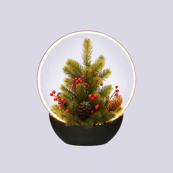 Festive Lit USB Berry Arrangement