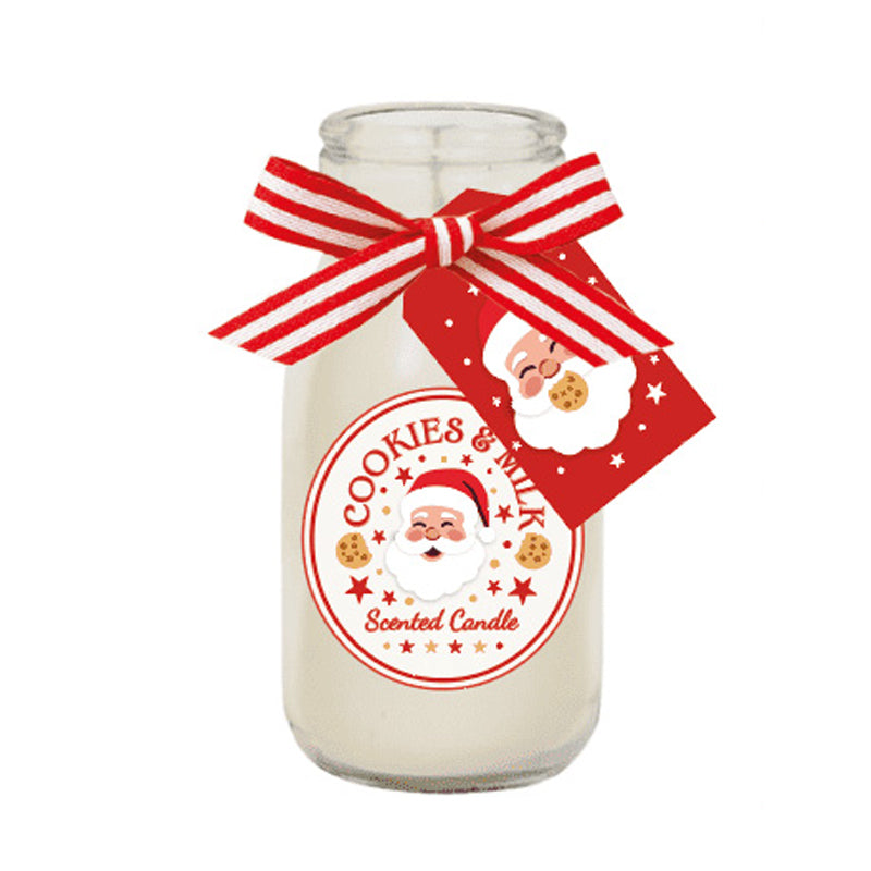 Festive Cookies & Milk Scented Candle