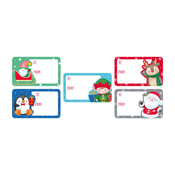 Festive Friends Gift Labels (Pack of 50)