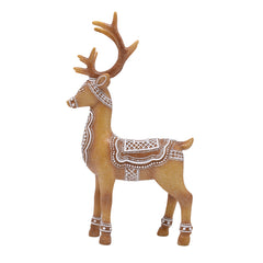 Festive Standing Gingerbread Reindeer