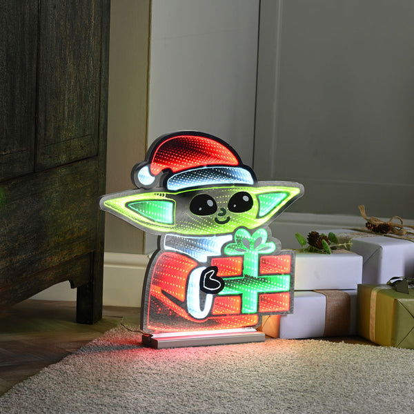 Festive Grogu Infinity Light