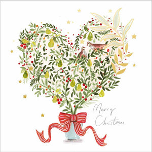Festive Hedging Christmas Cards (Pack of 10)